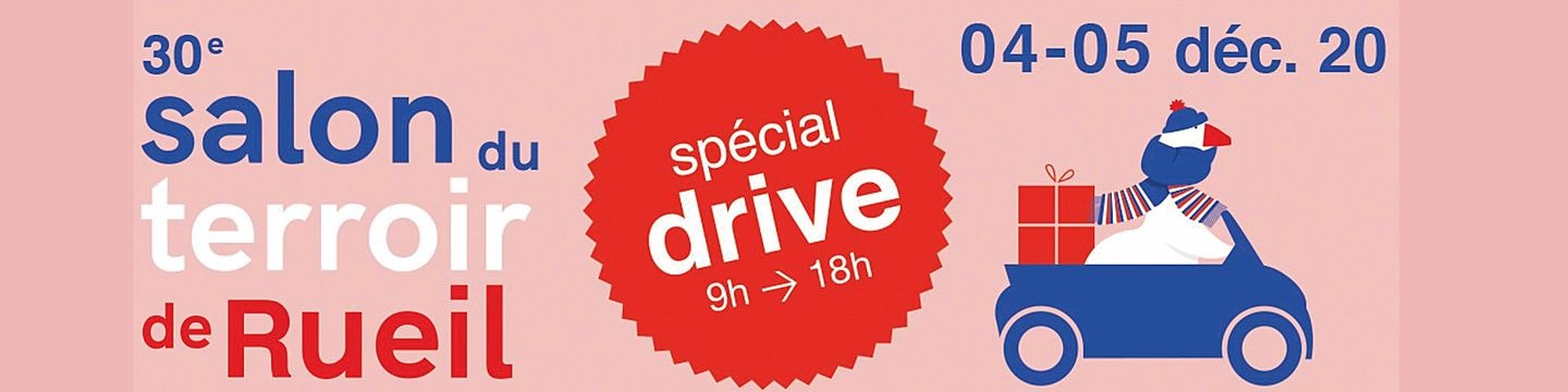 Terroir de Rueil en Version Drive en cette fin d'année